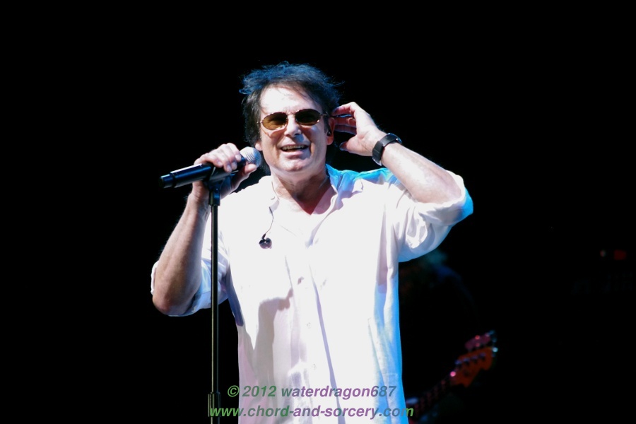Jimi Jamison live in Hoffman Estates, Illinois, 7 July 2012. Photo copyright waterdragon687, all rights reserved; not to be reproduced without permission.