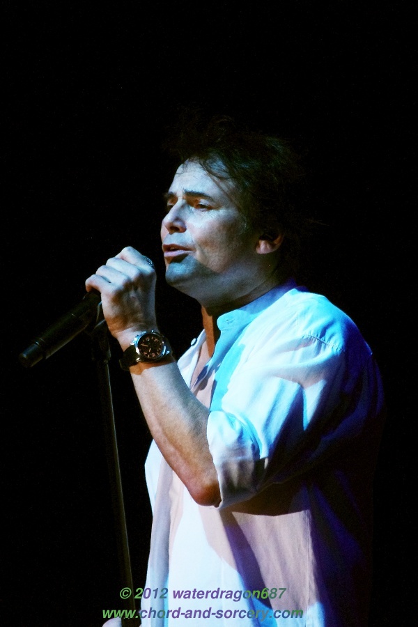 Jimi Jamison live in Hoffman Estates, Illinois, 7 July 2012. Photo copyright waterdragon687, all rights reserved; not to be reproduced without permission.