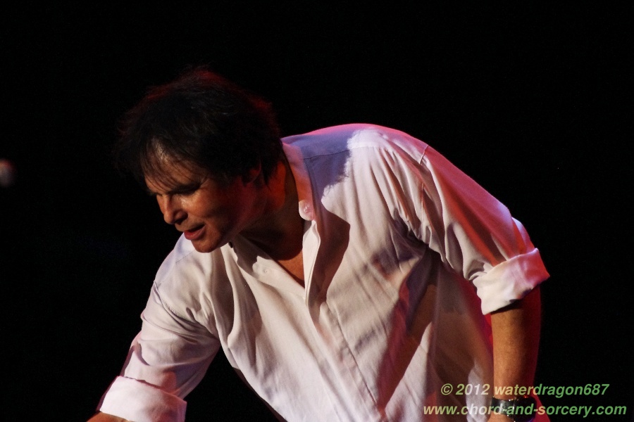 Jimi Jamison live in Hoffman Estates, Illinois, 7 July 2012. Photo copyright waterdragon687, all rights reserved; not to be reproduced without permission.