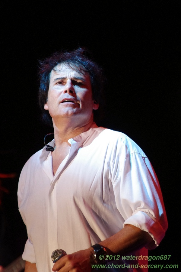 Jimi Jamison live in Hoffman Estates, Illinois, 7 July 2012. Photo copyright waterdragon687, all rights reserved; not to be reproduced without permission.