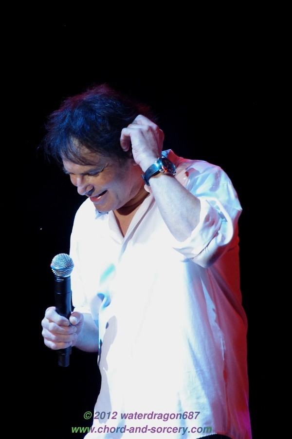 Jimi Jamison live in Hoffman Estates, Illinois, 7 July 2012. Photo copyright waterdragon687, all rights reserved; not to be reproduced without permission.