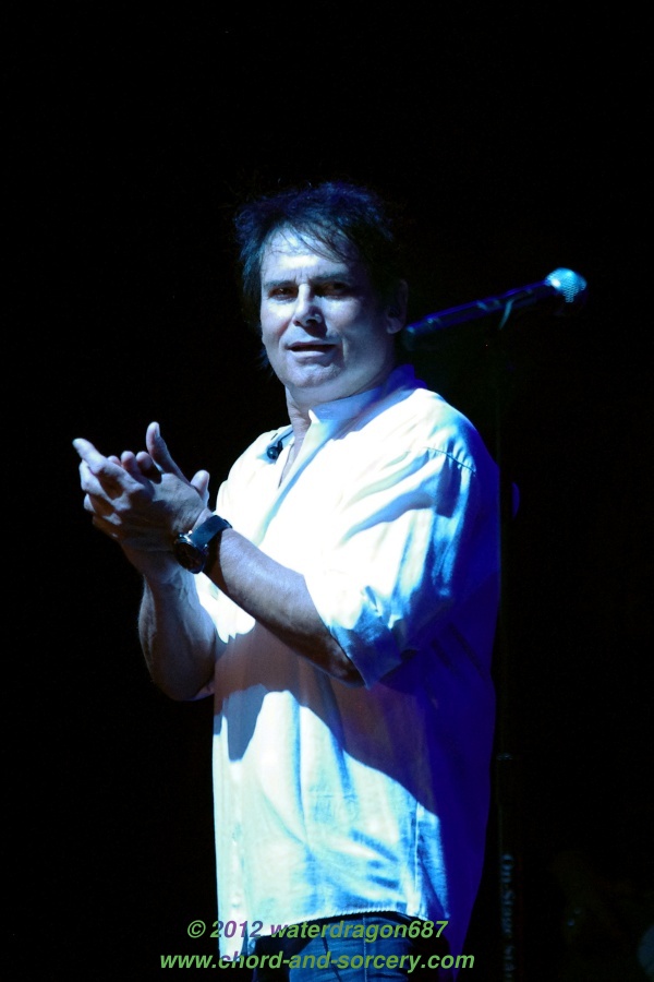 Jimi Jamison live in Hoffman Estates, Illinois, 7 July 2012. Photo copyright waterdragon687, all rights reserved; not to be reproduced without permission.