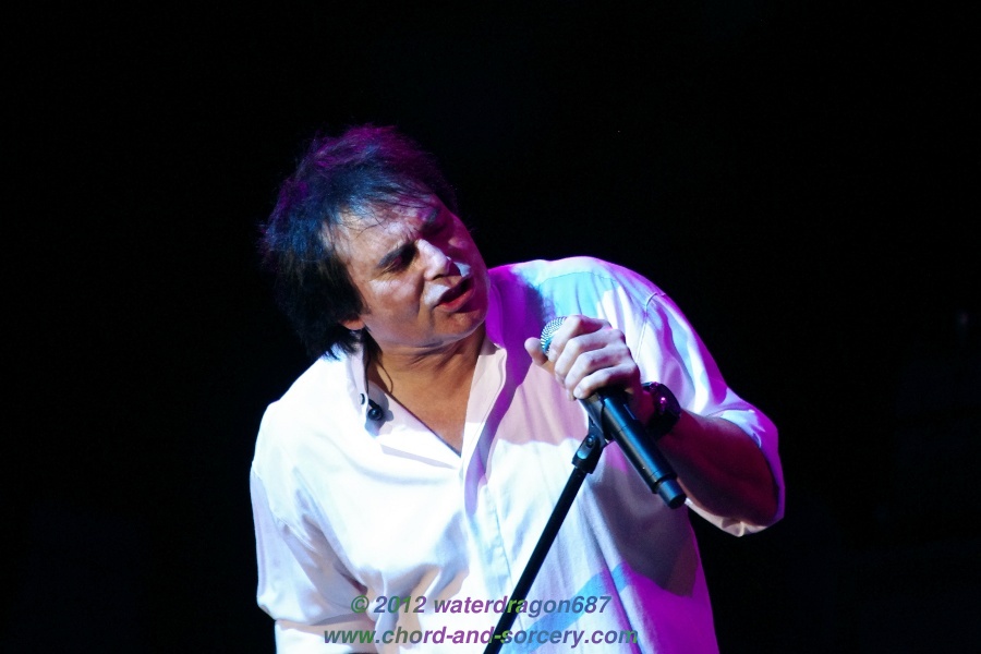 Jimi Jamison live in Hoffman Estates, Illinois, 7 July 2012. Photo copyright waterdragon687, all rights reserved; not to be reproduced without permission.