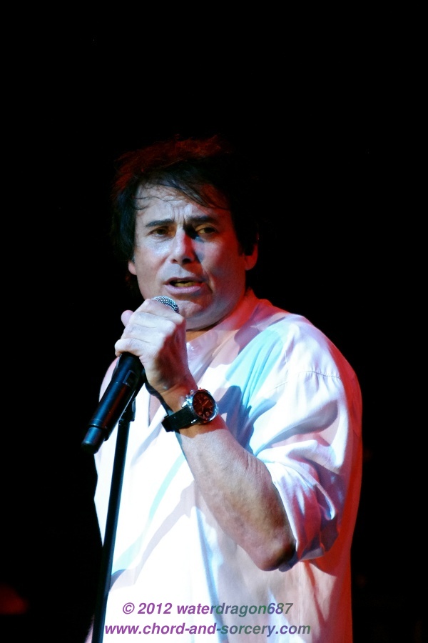 Jimi Jamison live in Hoffman Estates, Illinois, 7 July 2012. Photo copyright waterdragon687, all rights reserved; not to be reproduced without permission.