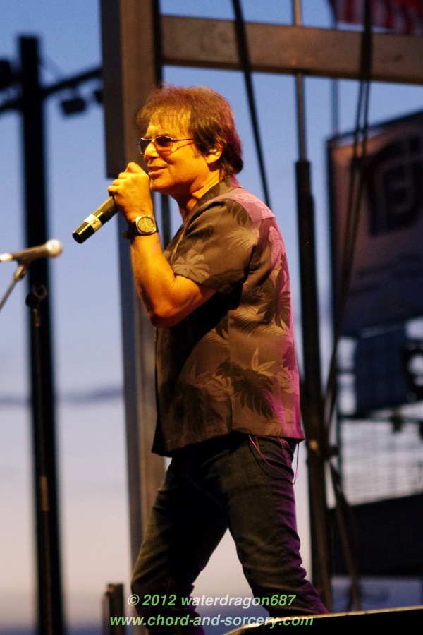 Jimi Jamison live in Olathe, Colorado, 4 August, 2012. Photo copyright waterdragon687, all rights reserved; not to be reproduced without permission.