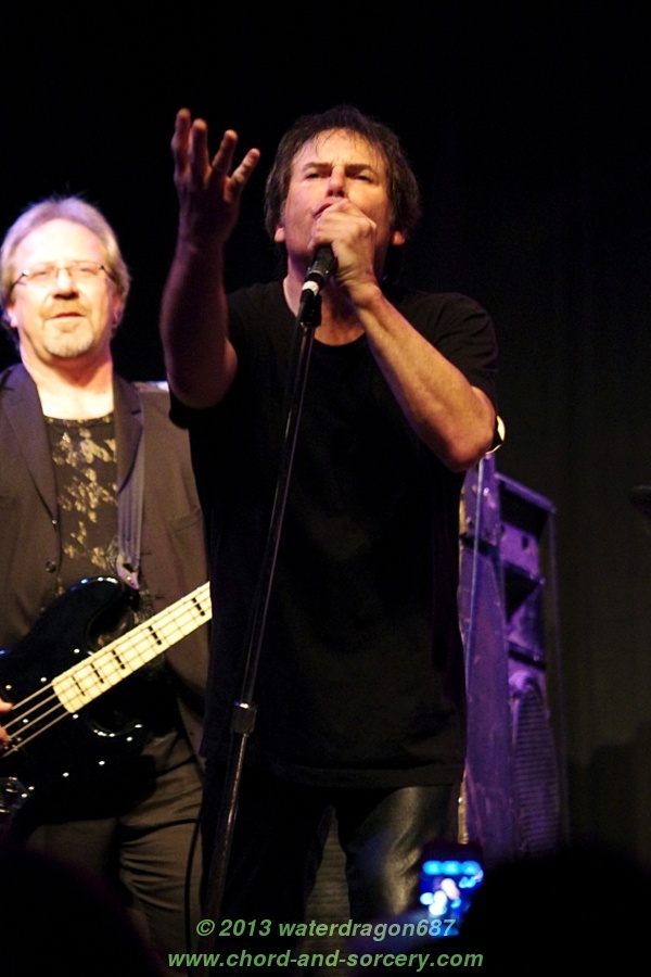 Jimi Jamison and Ken Halland live in St. Paul, Minnesota, 1 March 2013. Photo copyright waterdragon687, all rights reserved; not to be reproduced without permission.