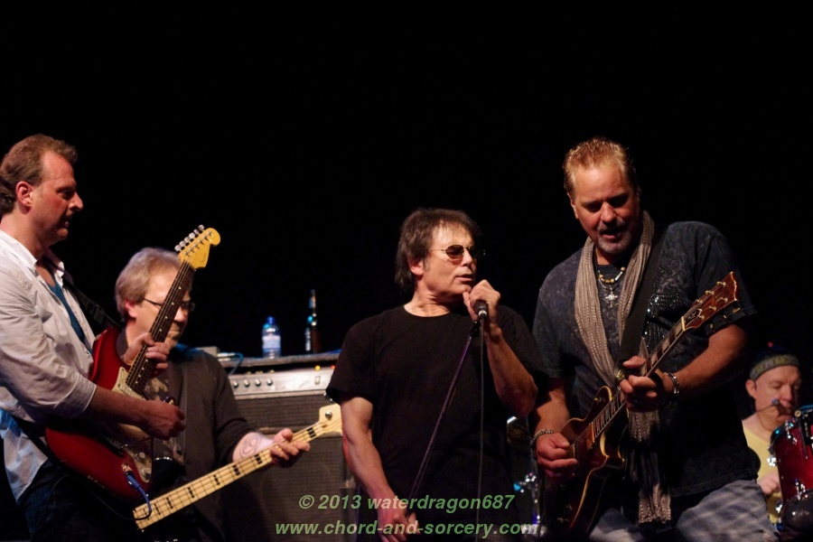 Jimi Jamison, Jim Coughlin, Ken Halland, Mark Reuter, and Jeff Dunn live in St. Paul, Minnesota, 1 March 2013. Photo copyright waterdragon687, all rights reserved; not to be reproduced without permission.
