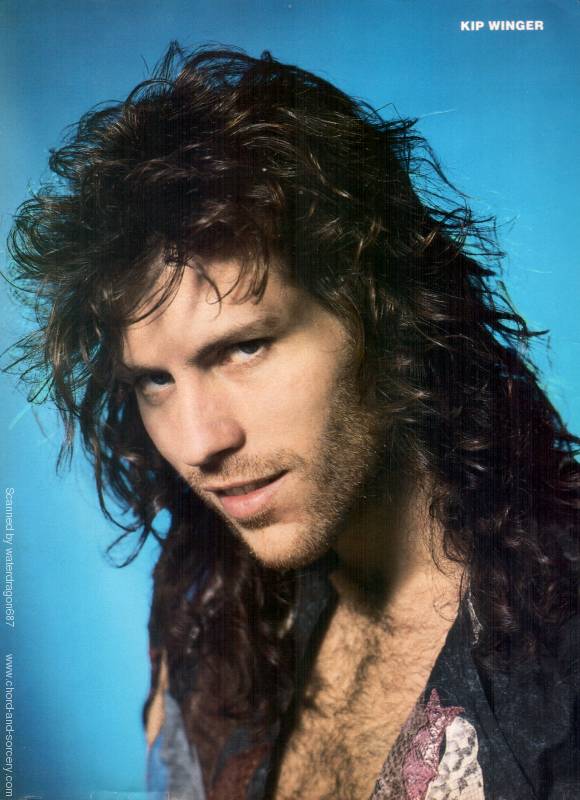 Kip Winger, circa 1989; provenance unknown